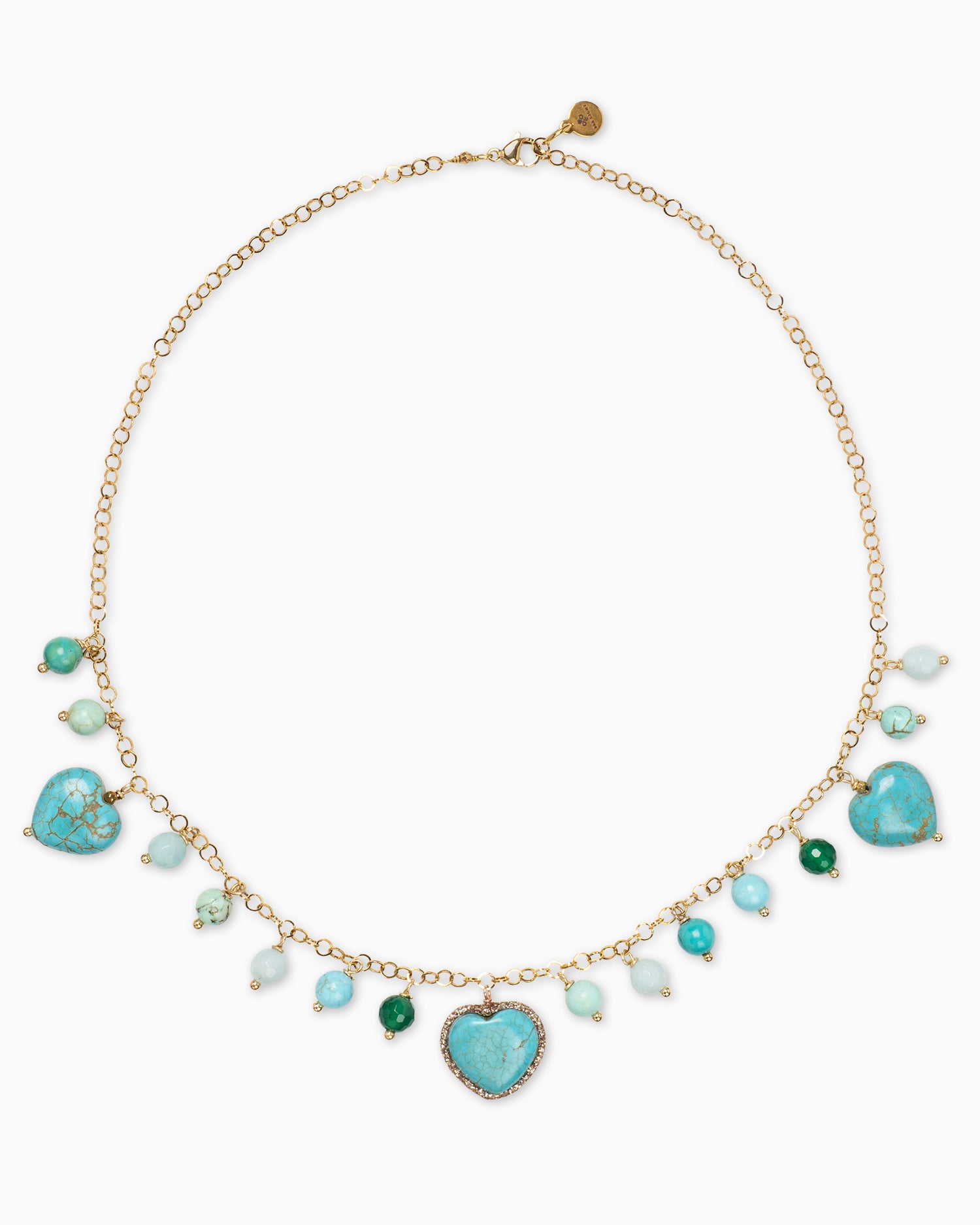 Collana wave hearts