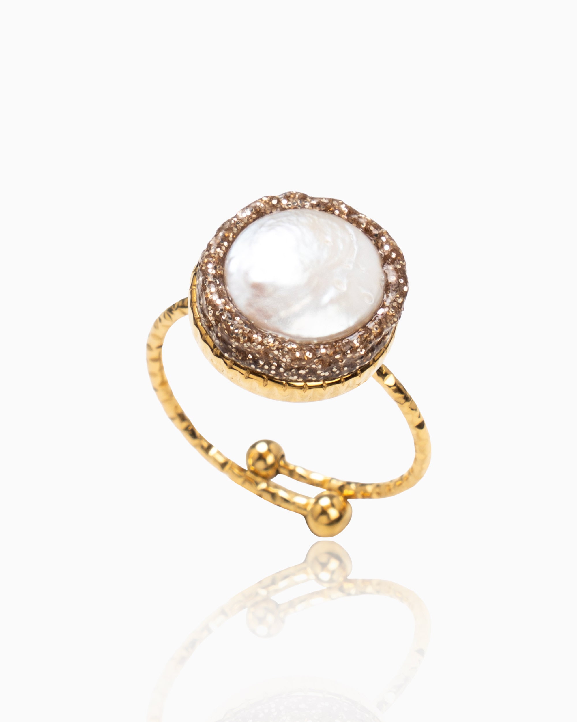 Anello chic pearl