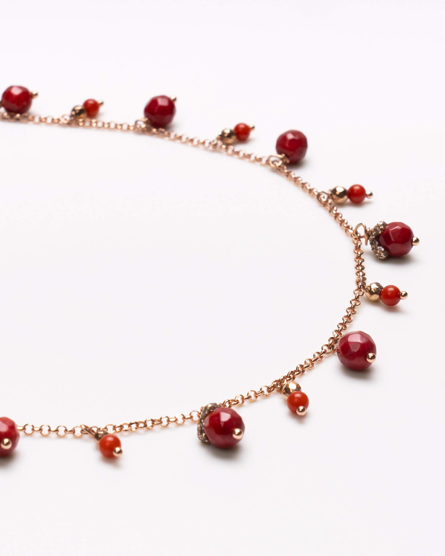 Collana Vogue red