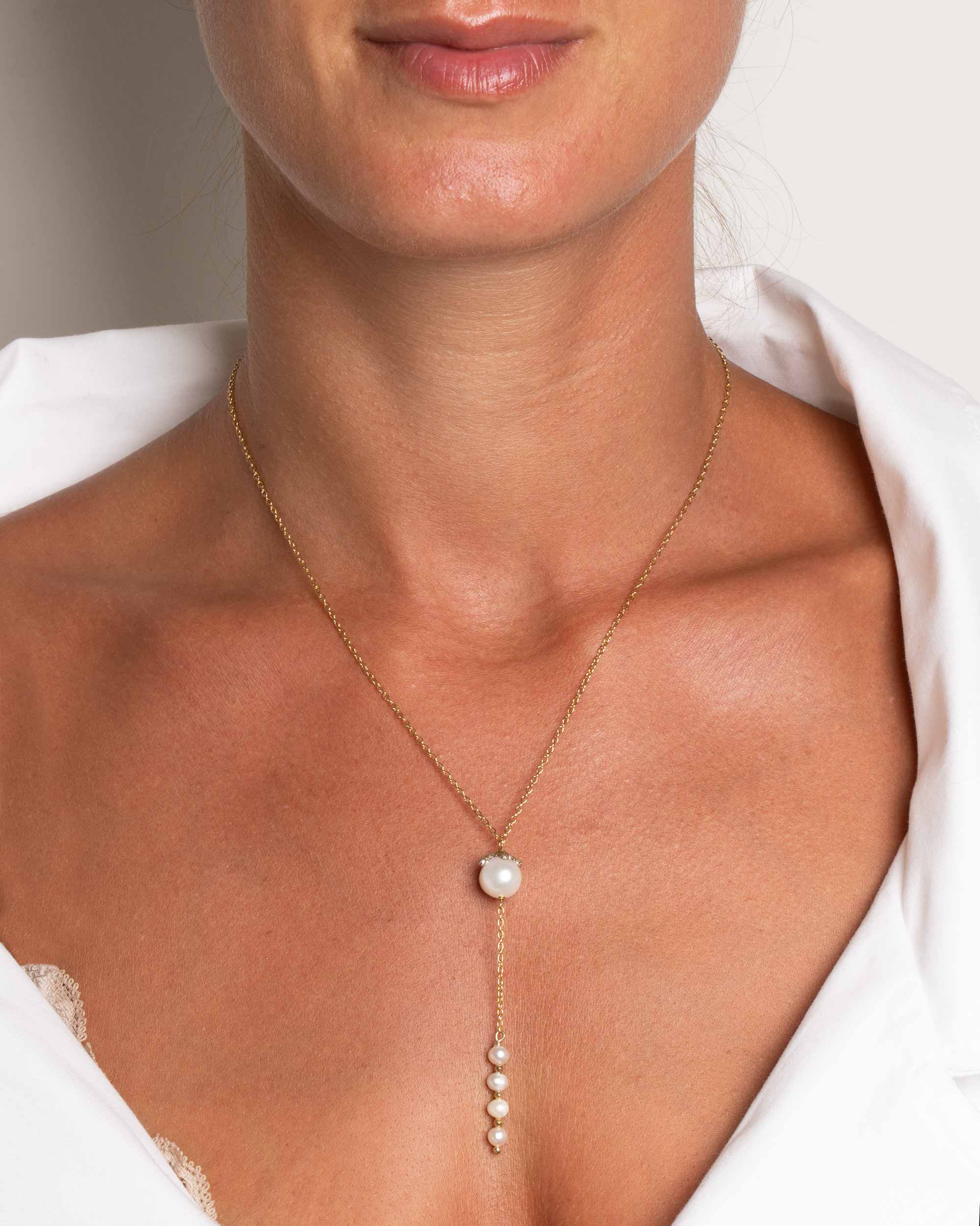 Collana chic leaf