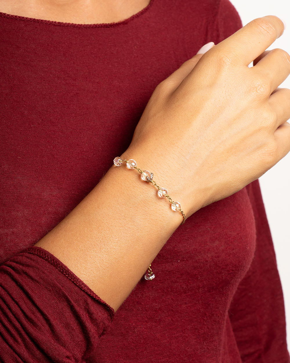 Bracciale crystal spheres