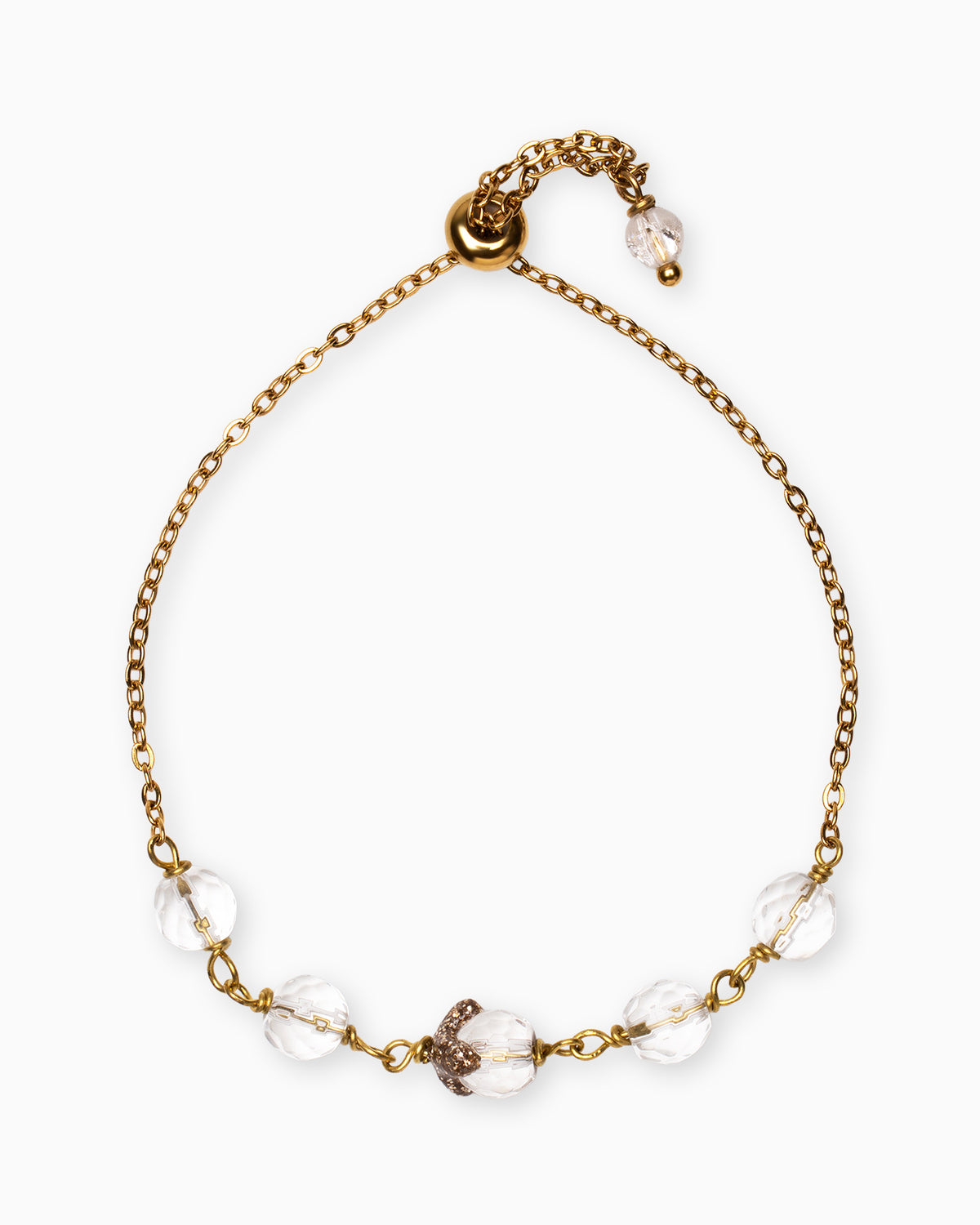 Bracciale crystal spheres