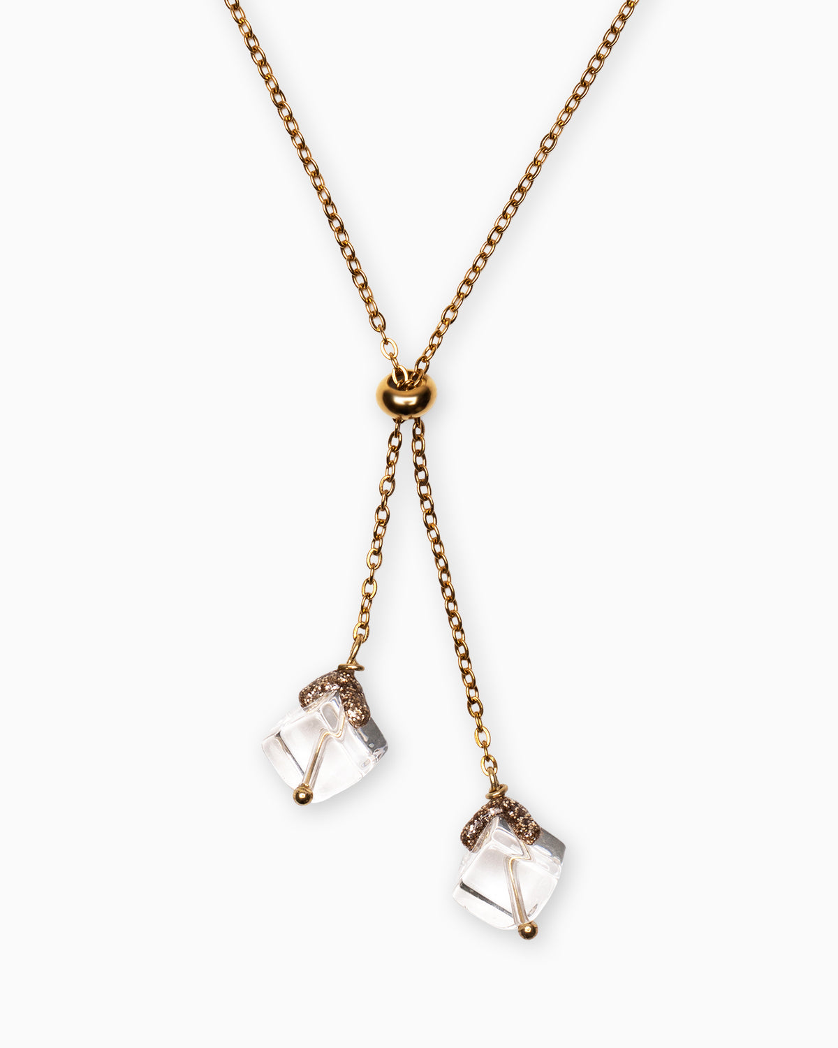 Collana crystal cube