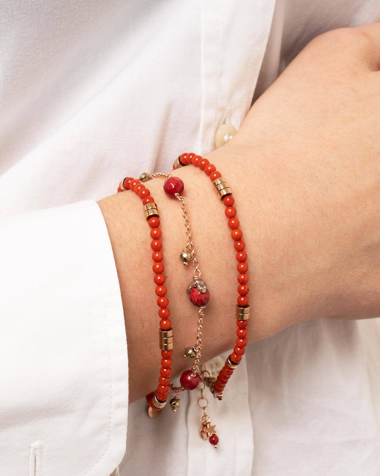Bracciale vogue bubble red