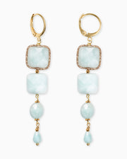 Orecchini ocean azure