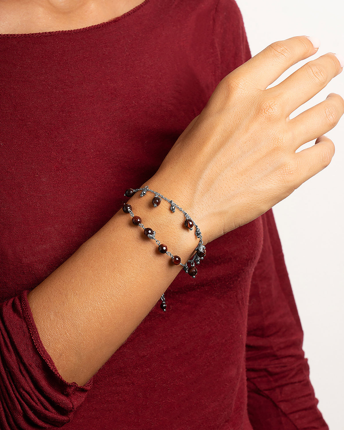 Bracciale powder rosary