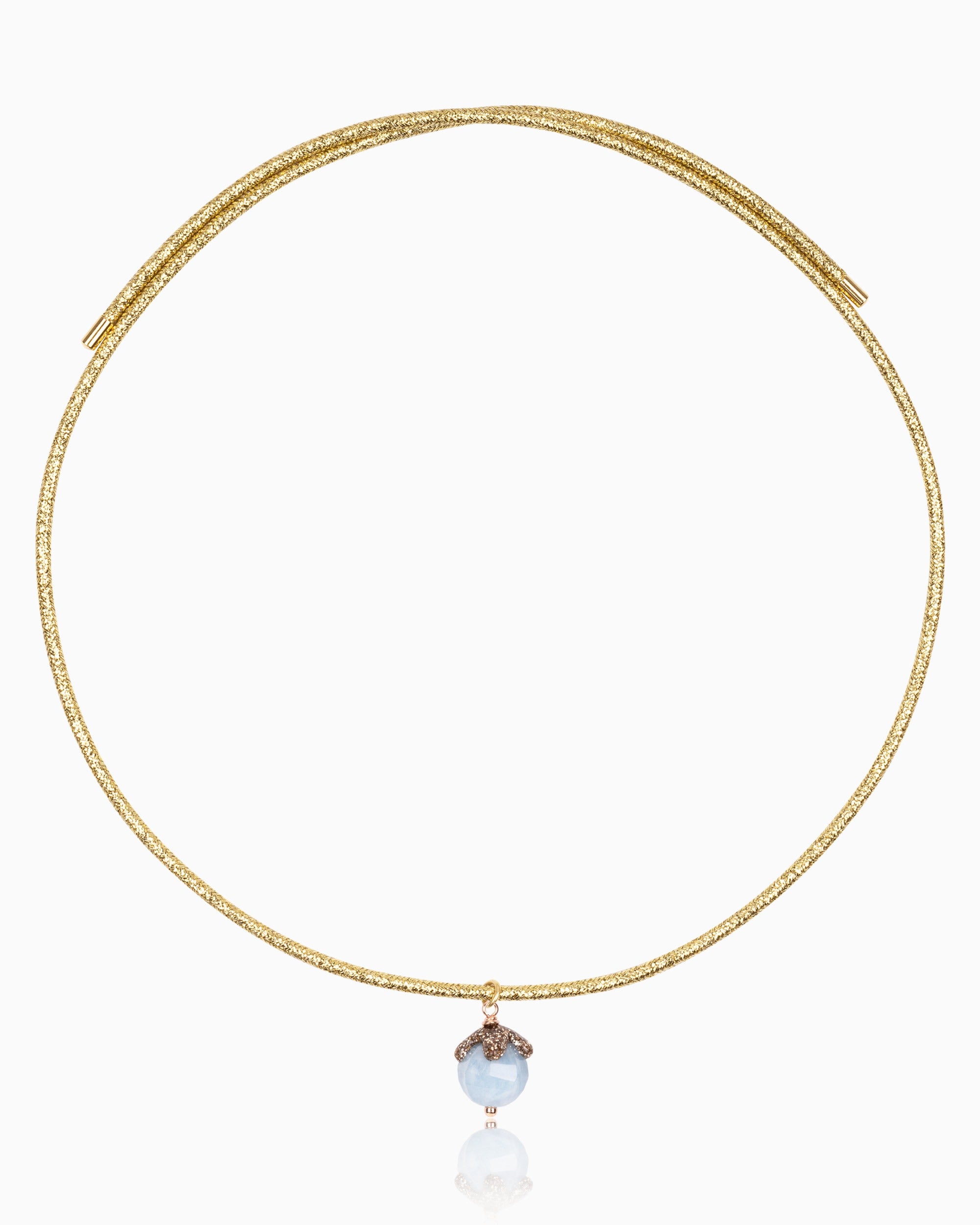 Collana magnetica oro