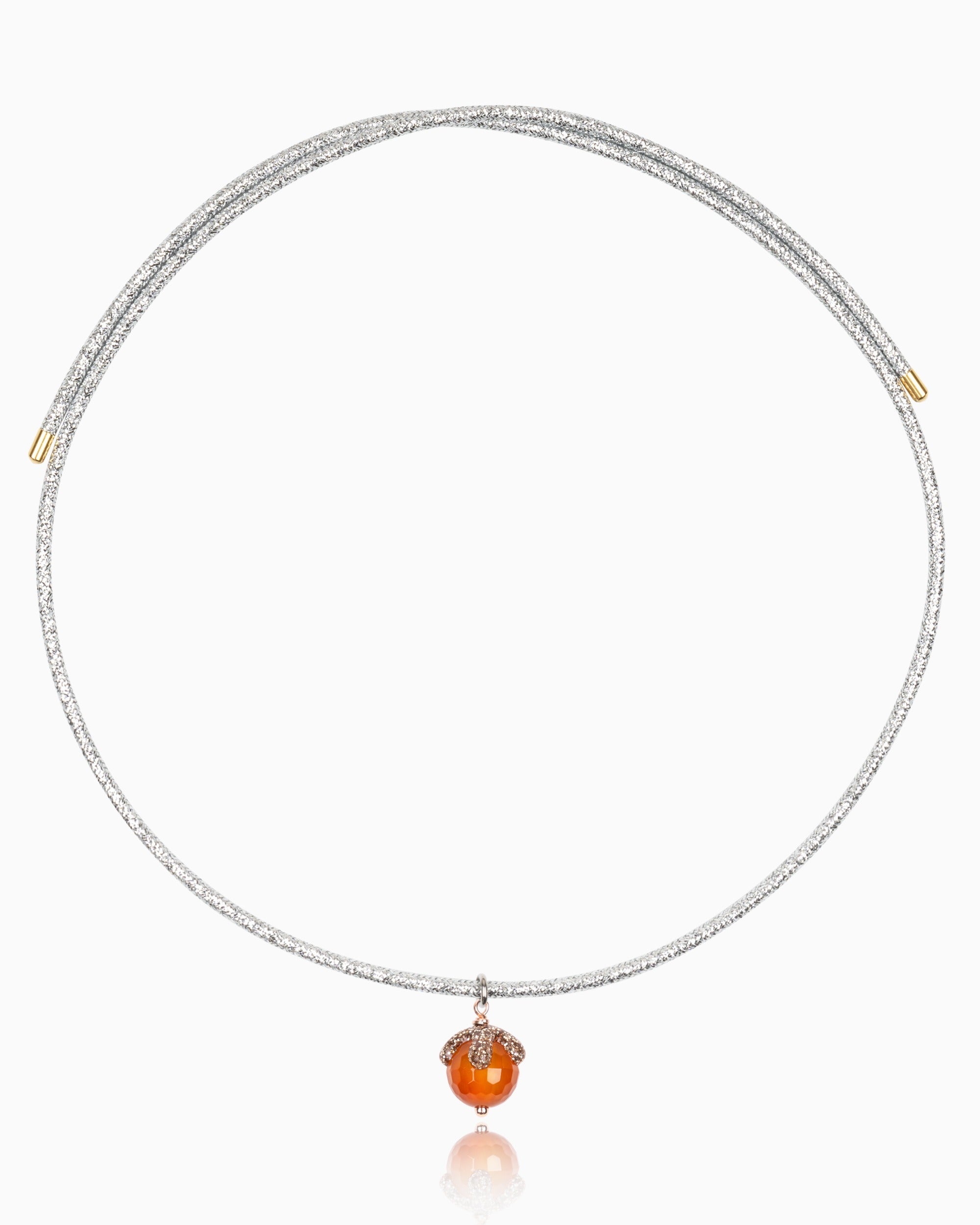 Collana magnetica argento