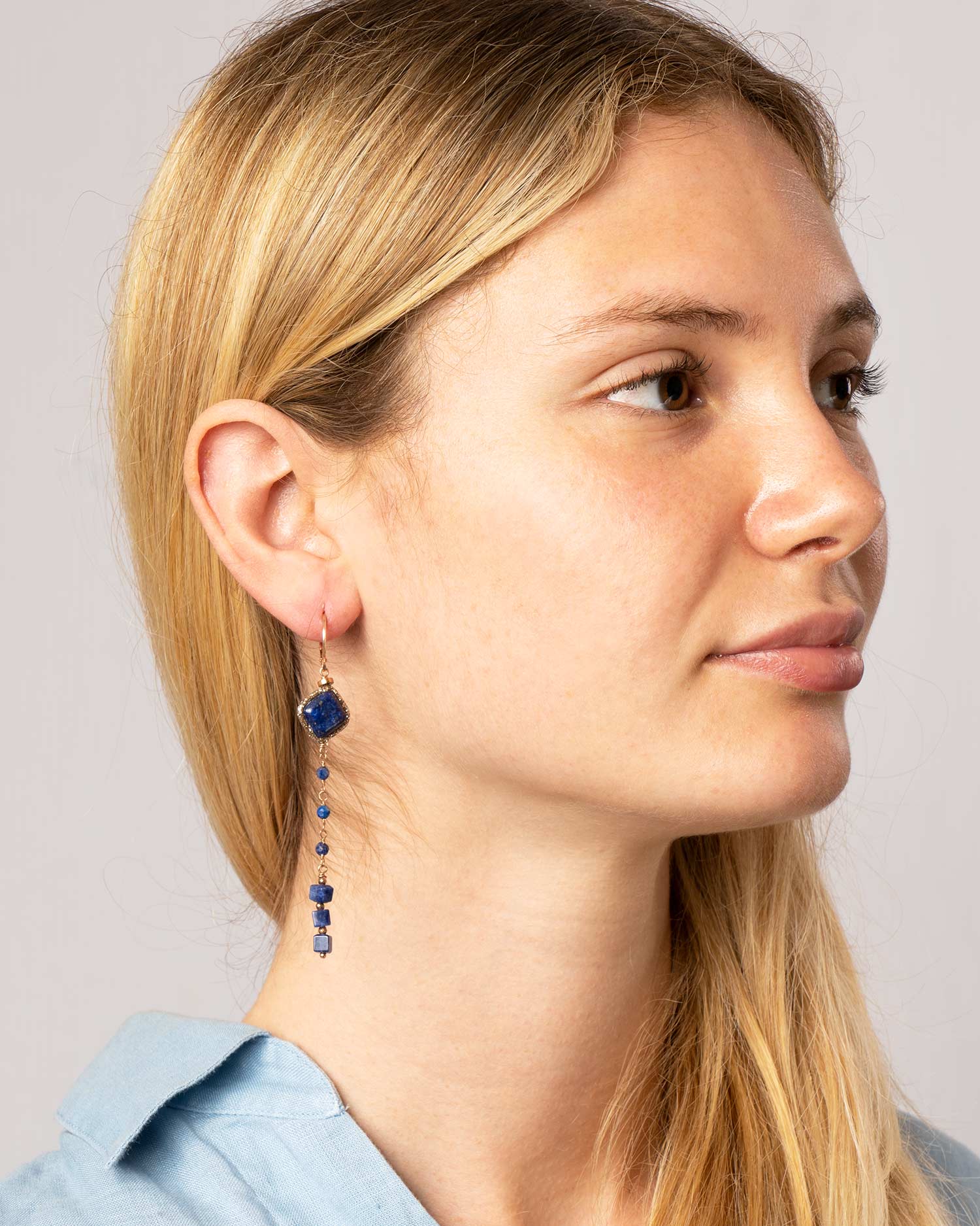 Orecchini Ocean blue