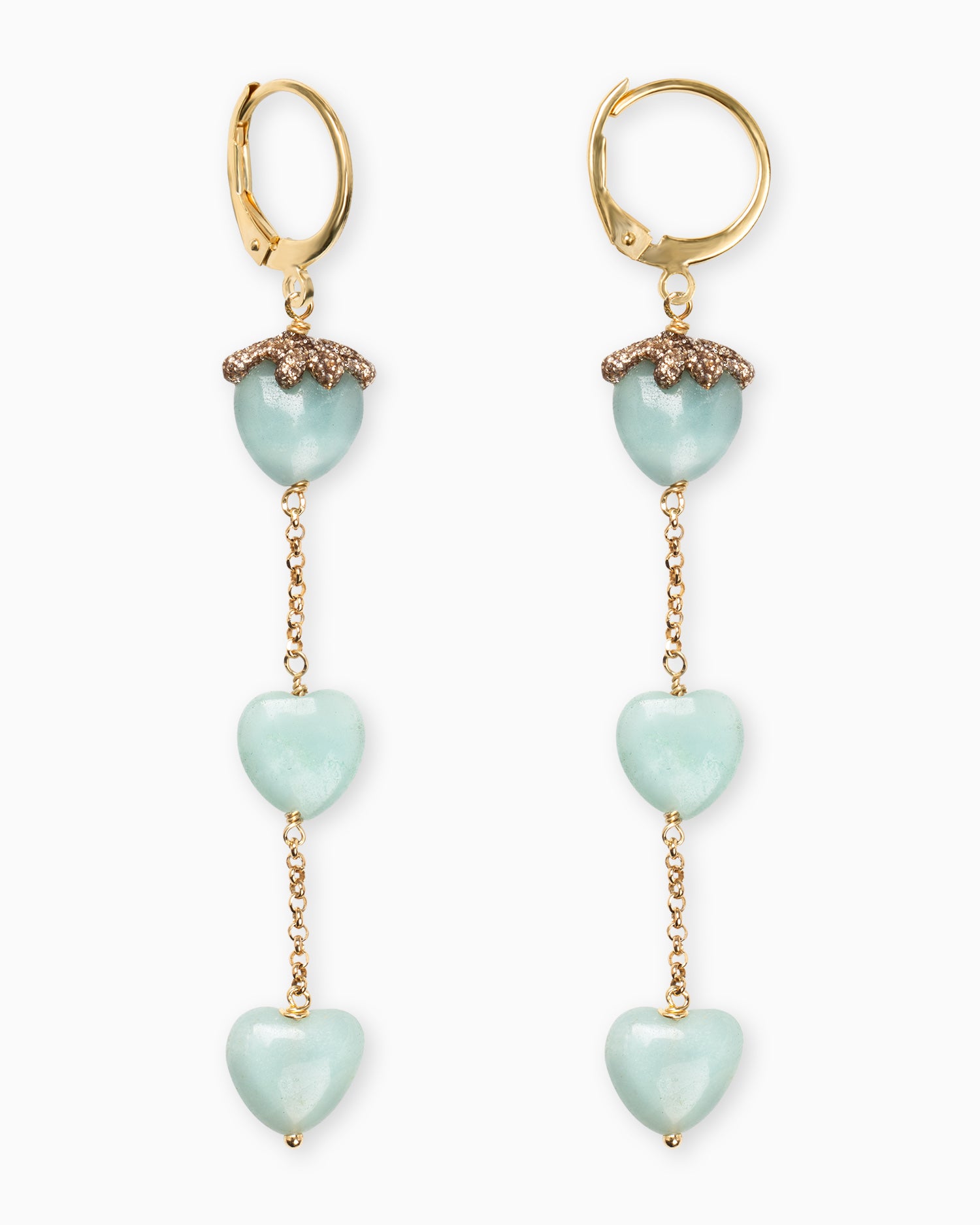 Orecchini ocean hearts