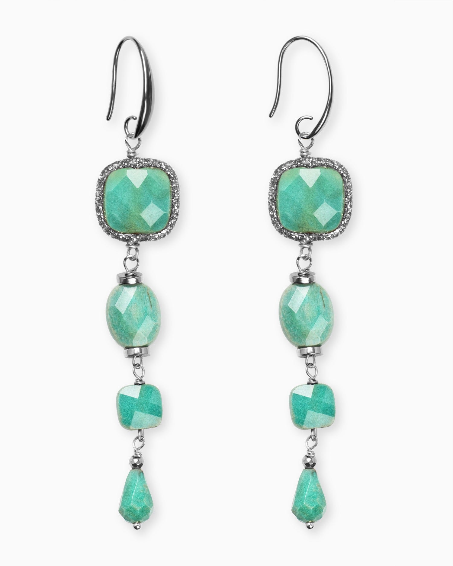 Orecchini ocean green