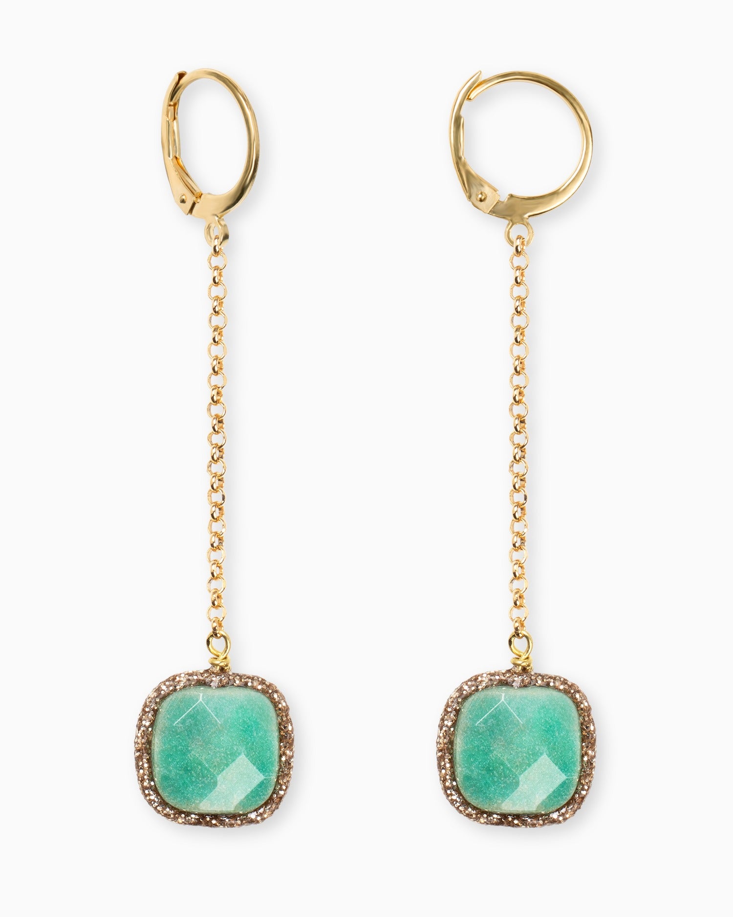 Orecchini ocean chain