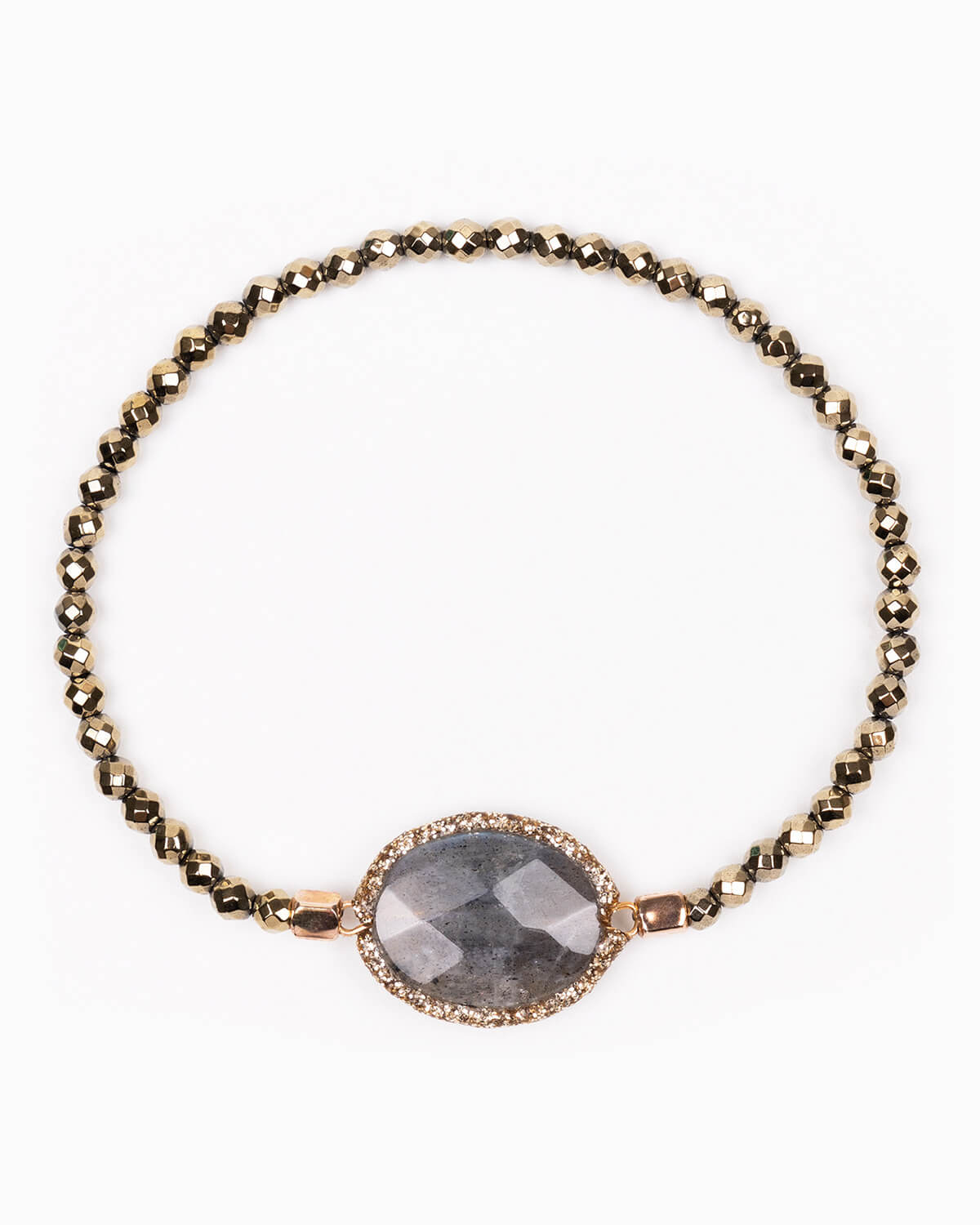 Bracciale Labradorite ovale