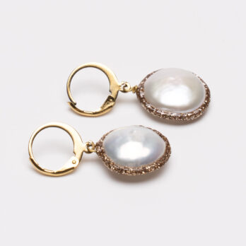 orecchini pastiglia chic perla
