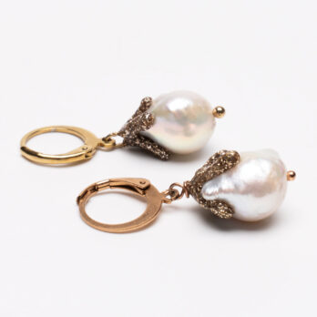 orecchini pastiglia chic perla