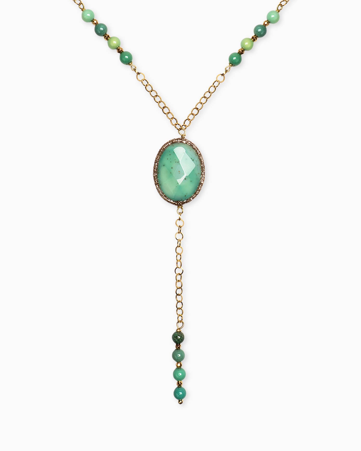 collana crisoprasio verde