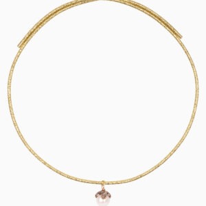 Collana magnetica oro - Bianco