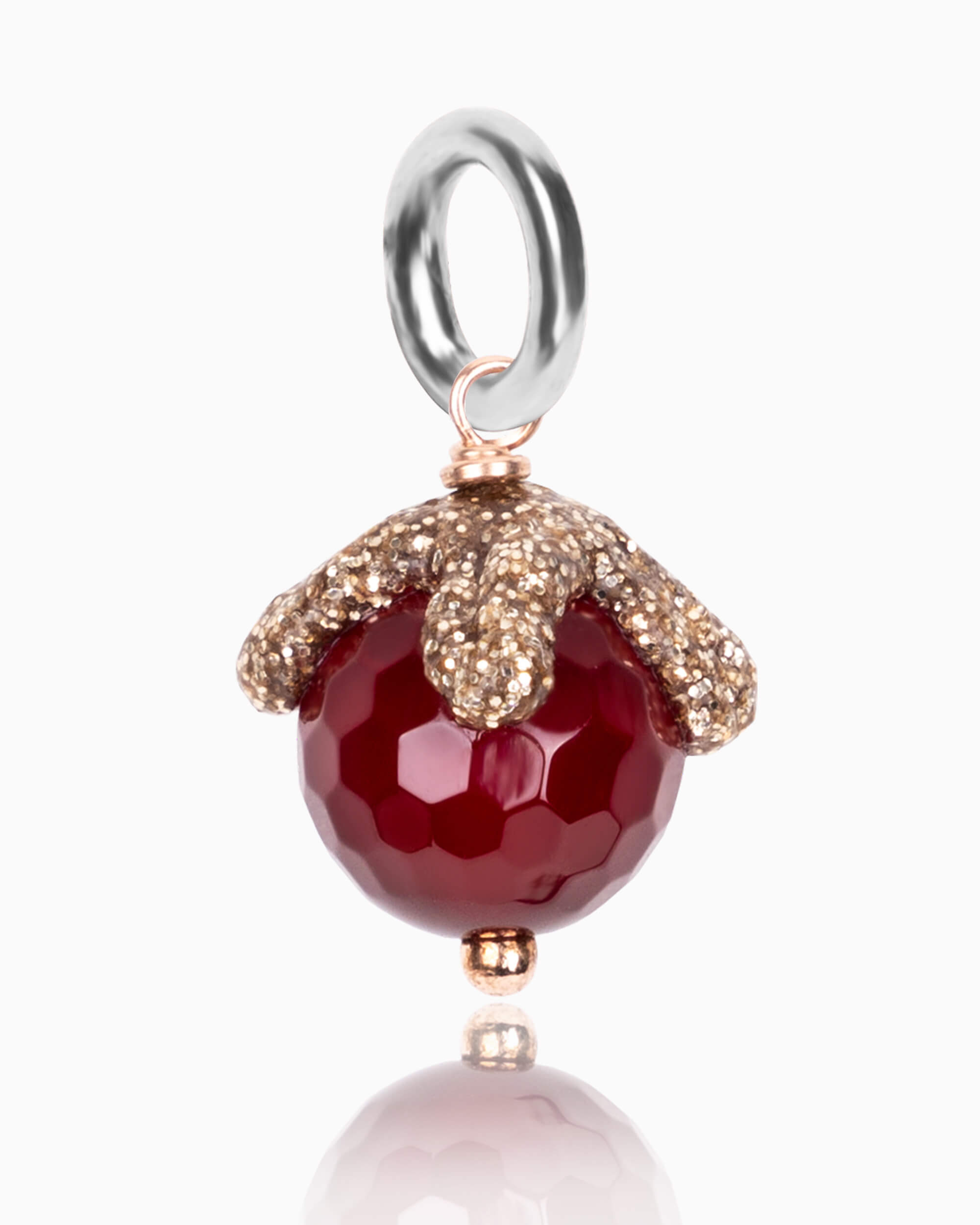 gioielli bee light charm pietre perle naturali