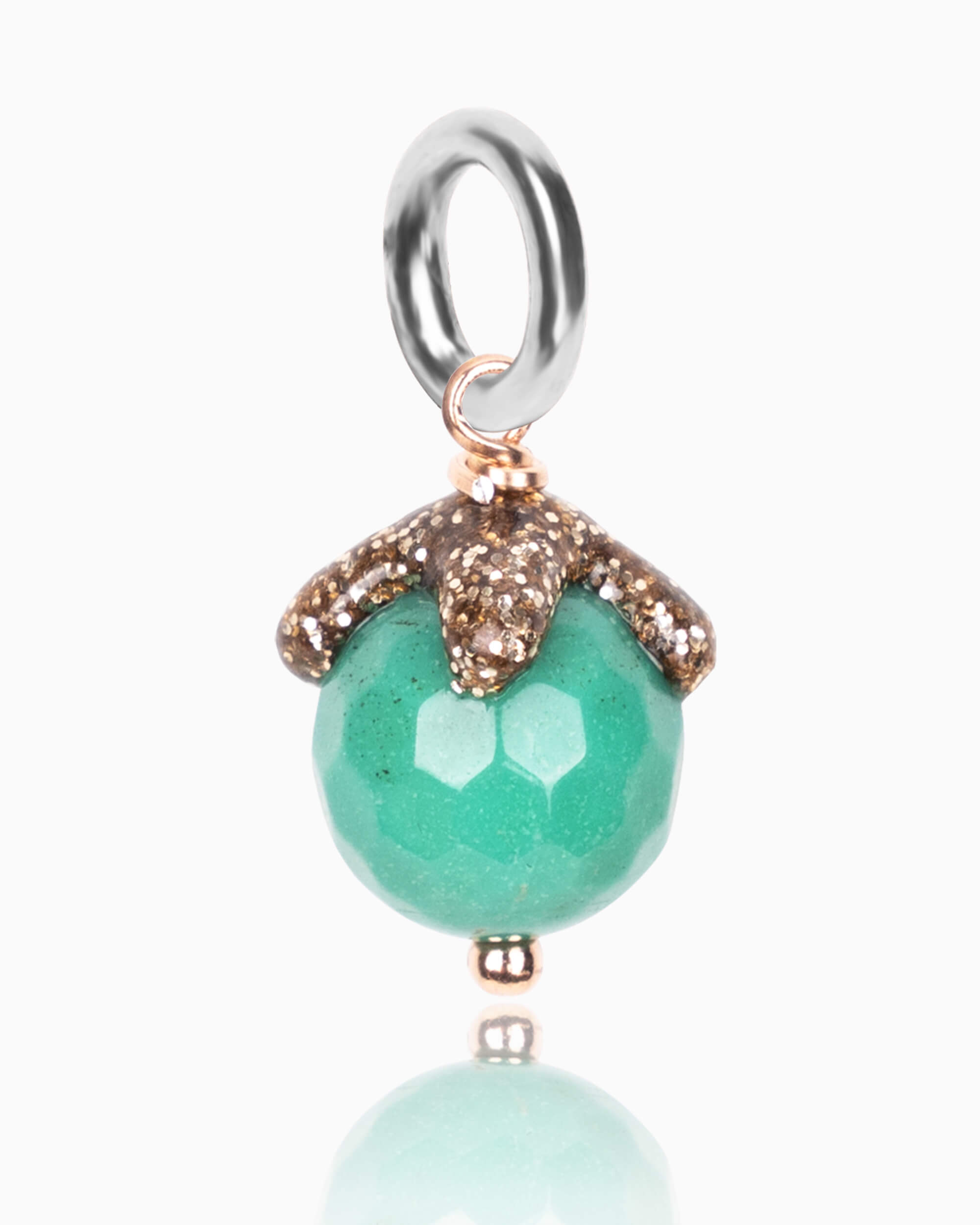 gioielli bee light charm pietre perle naturali