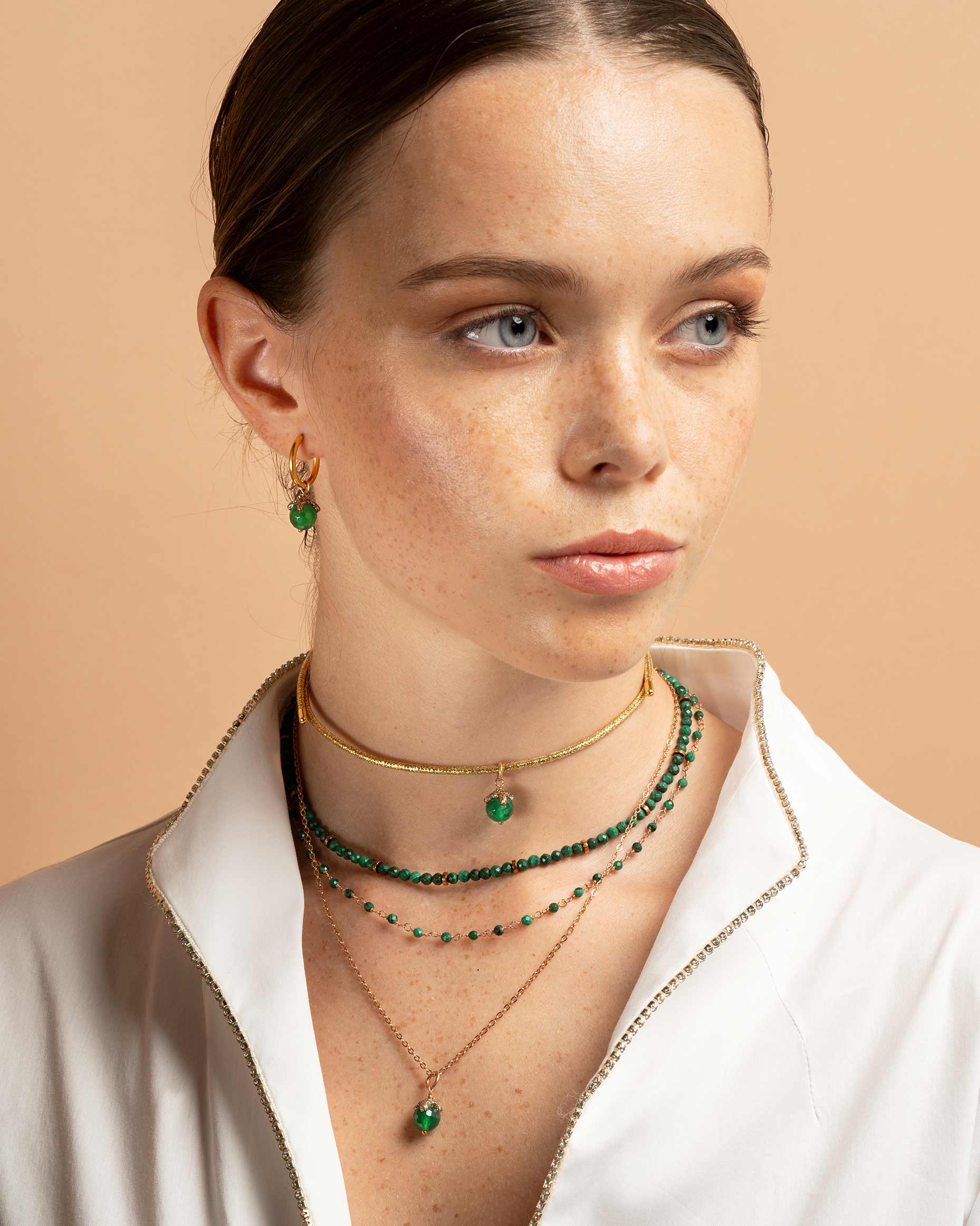 collana girocollo gioielleria rimini argento oro pietre perle acciaio fashion