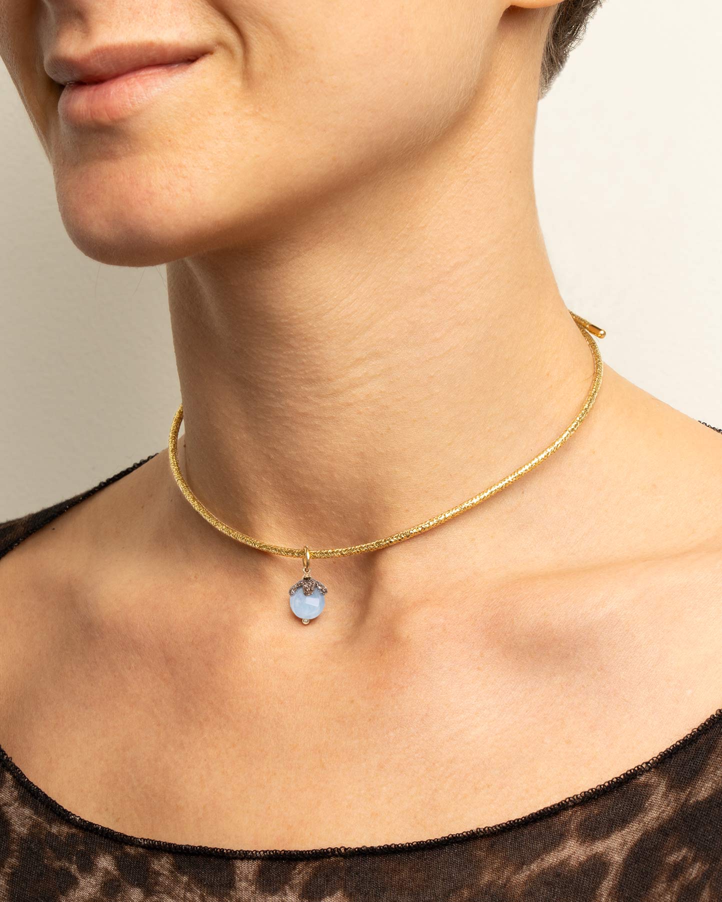 collana magnetica pietre naturali fatto a mano artigianato perle fashion