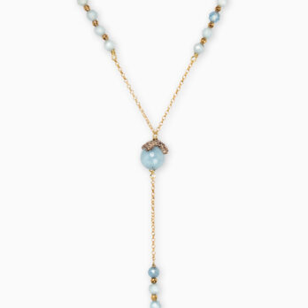 collana girocollo acquamarina gioielli pietre acquamarina