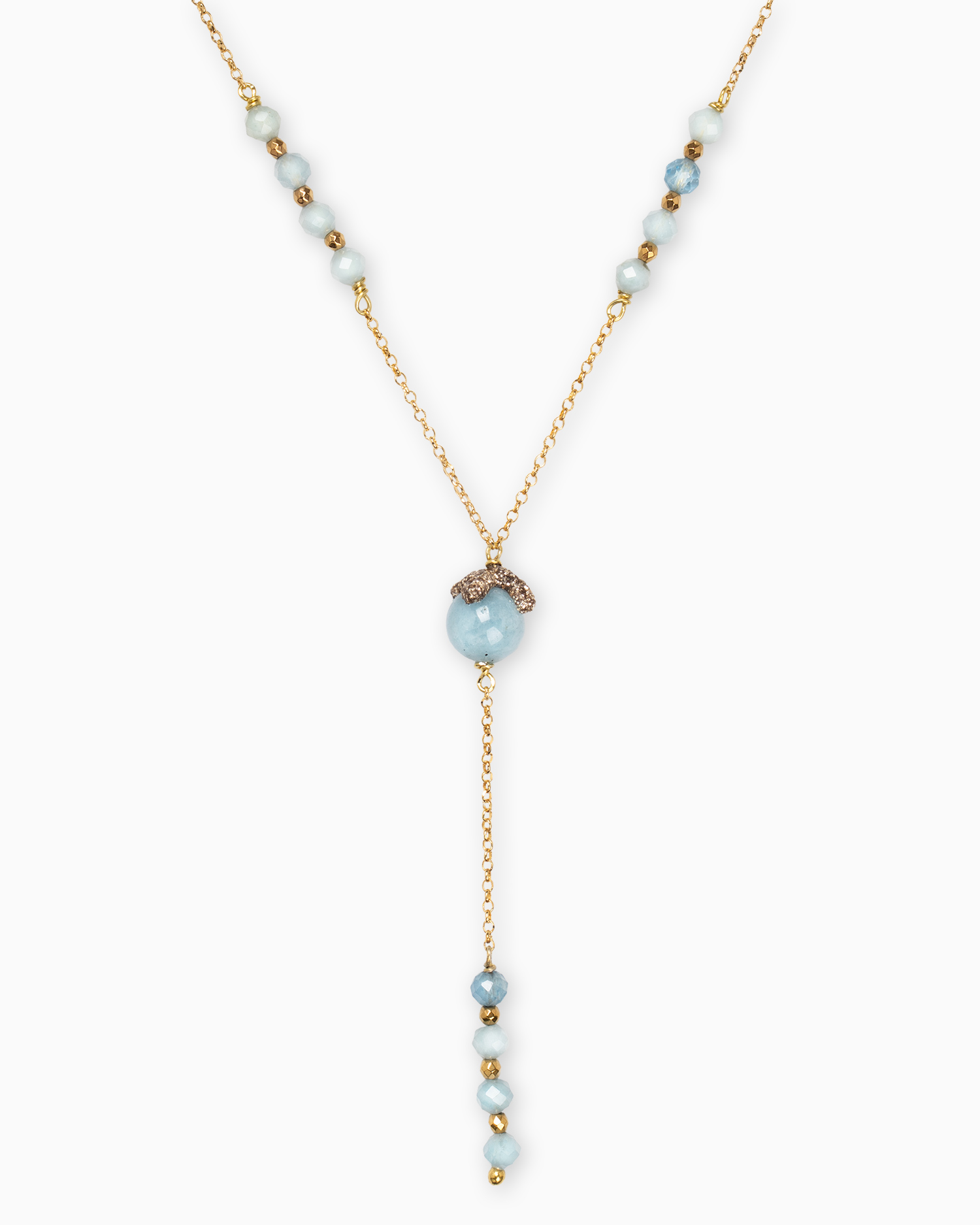 collana girocollo acquamarina gioielli pietre acquamarina