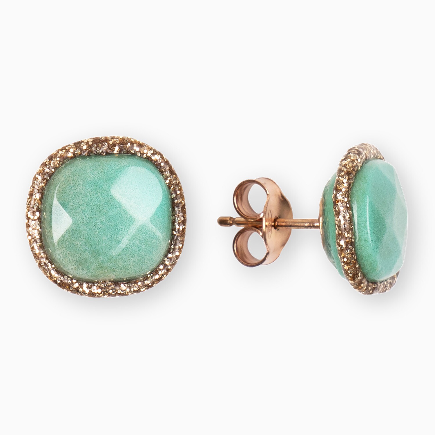 orecchini crisoprasio lobo