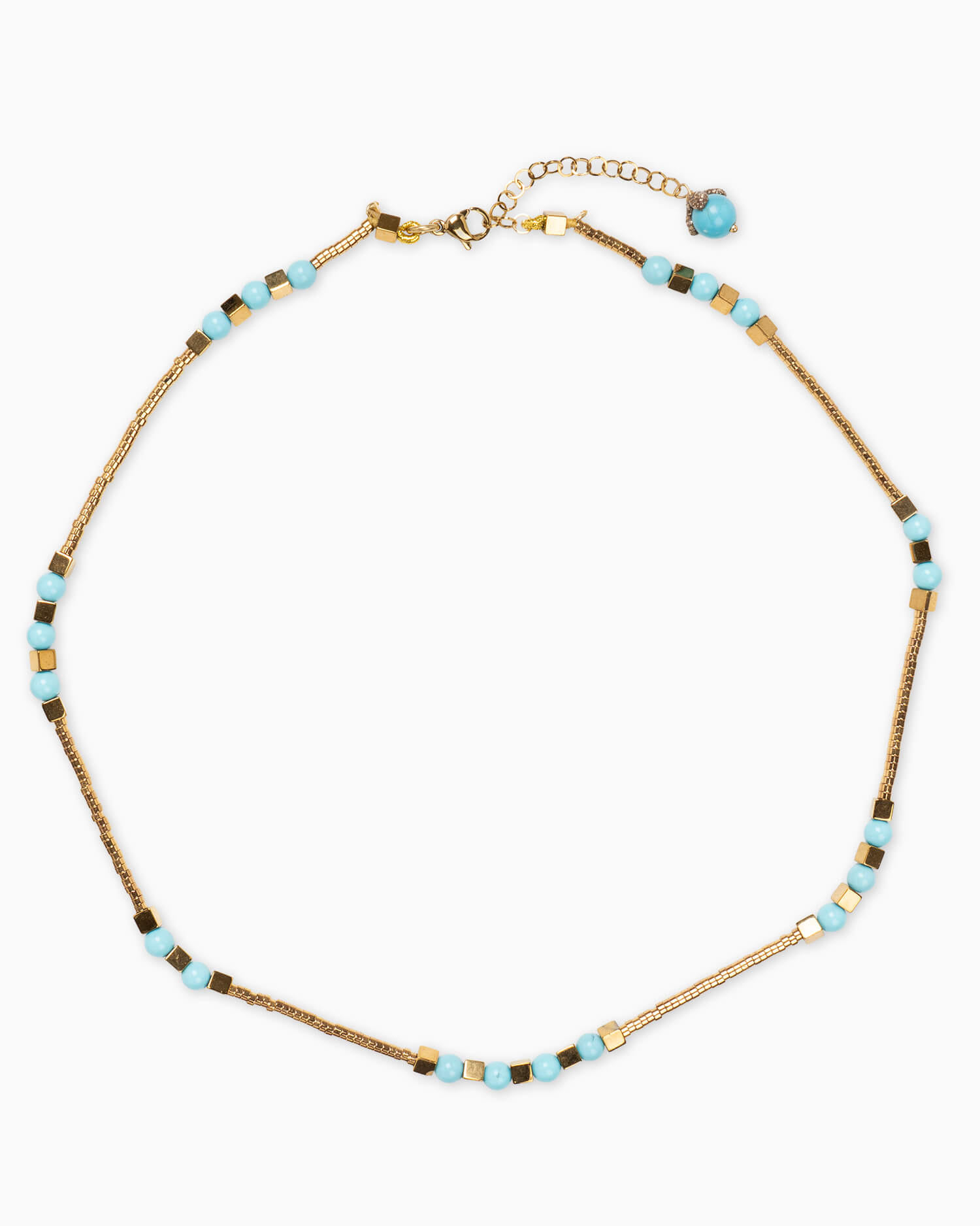 collana girocollo turchese