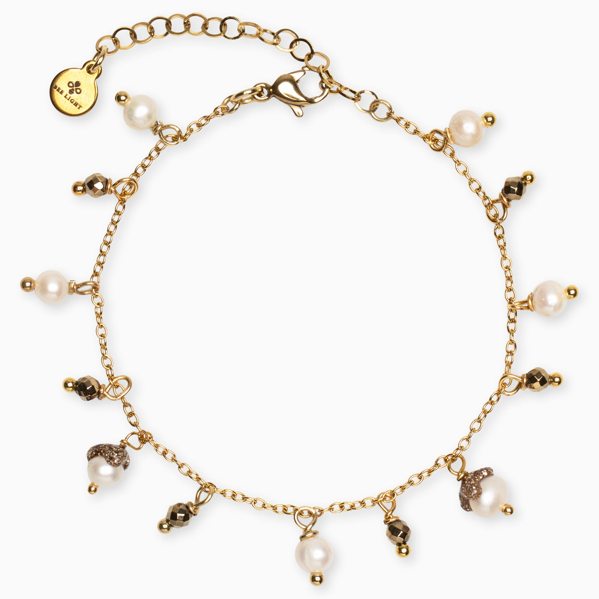bracciale perla charms