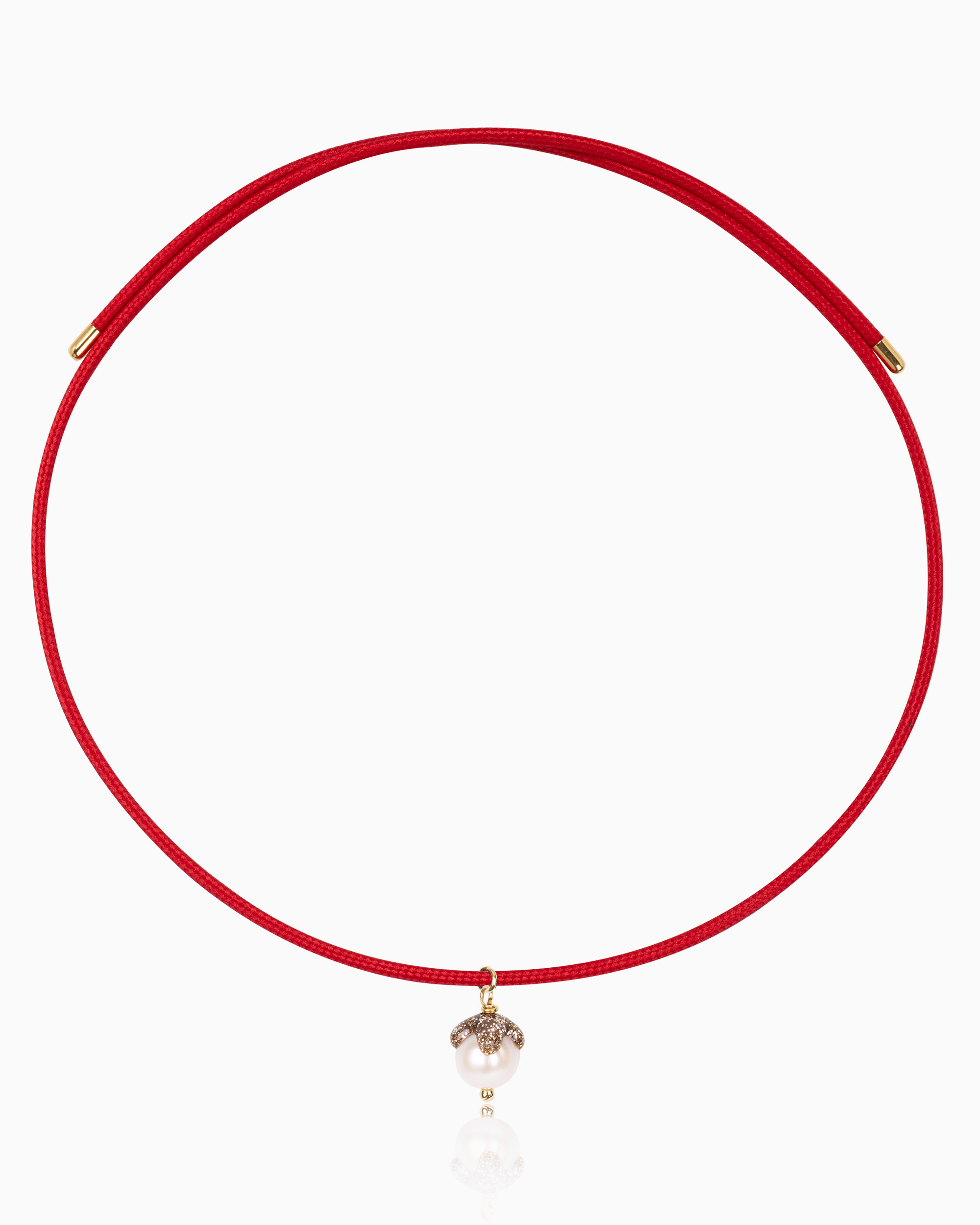 collana magnetica rossa
