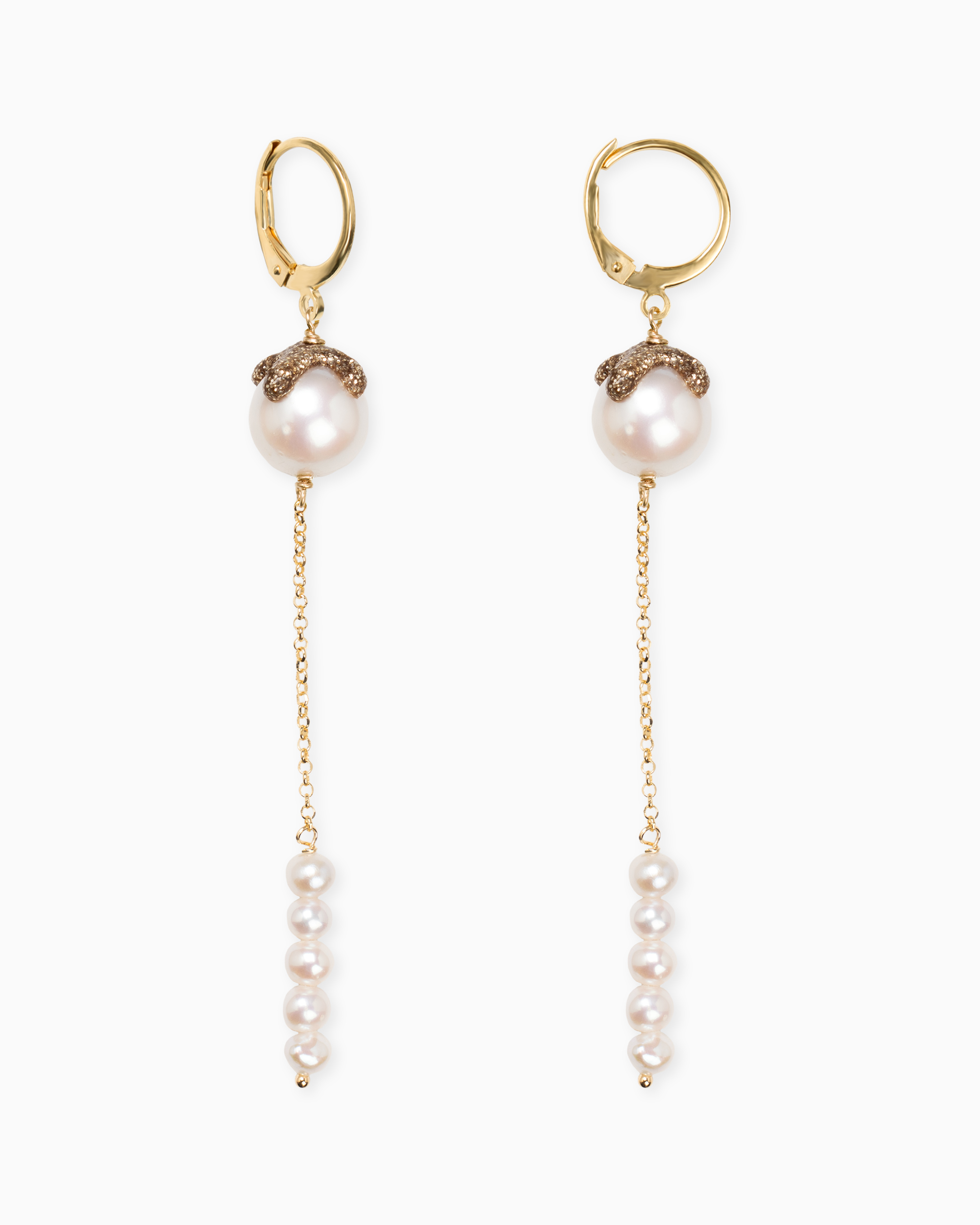 orecchini pastiglia chic perla