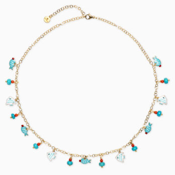collana charms pesci aulite