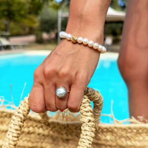 anello_regolabile_perla_bee_light_gioielli_oro_rosa_argento_925