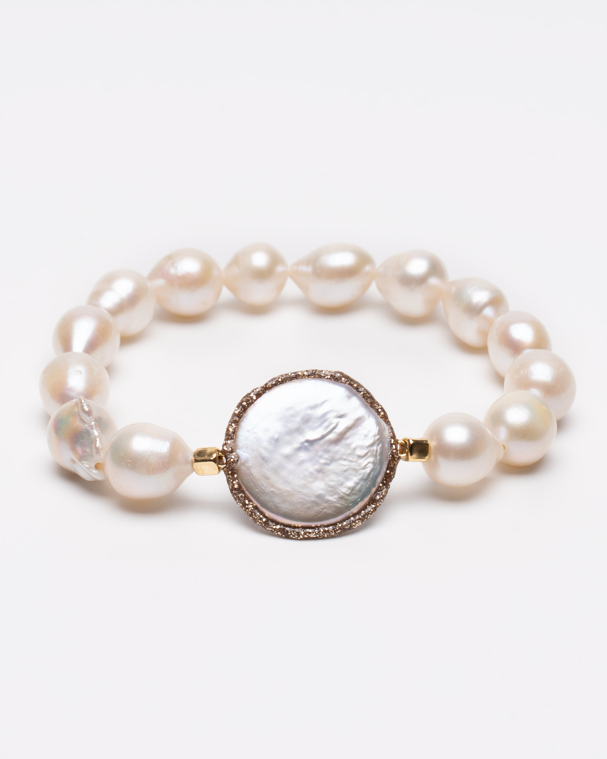 bracciale perla barocca