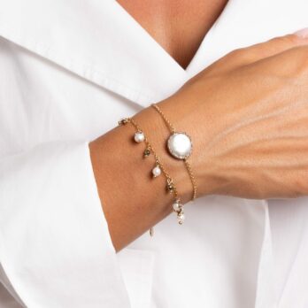 bracciale perla barocca