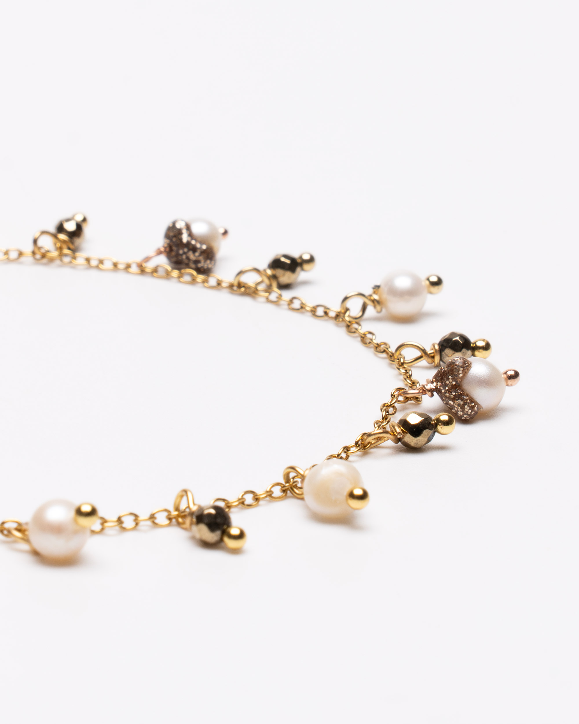 bracciale perla charms