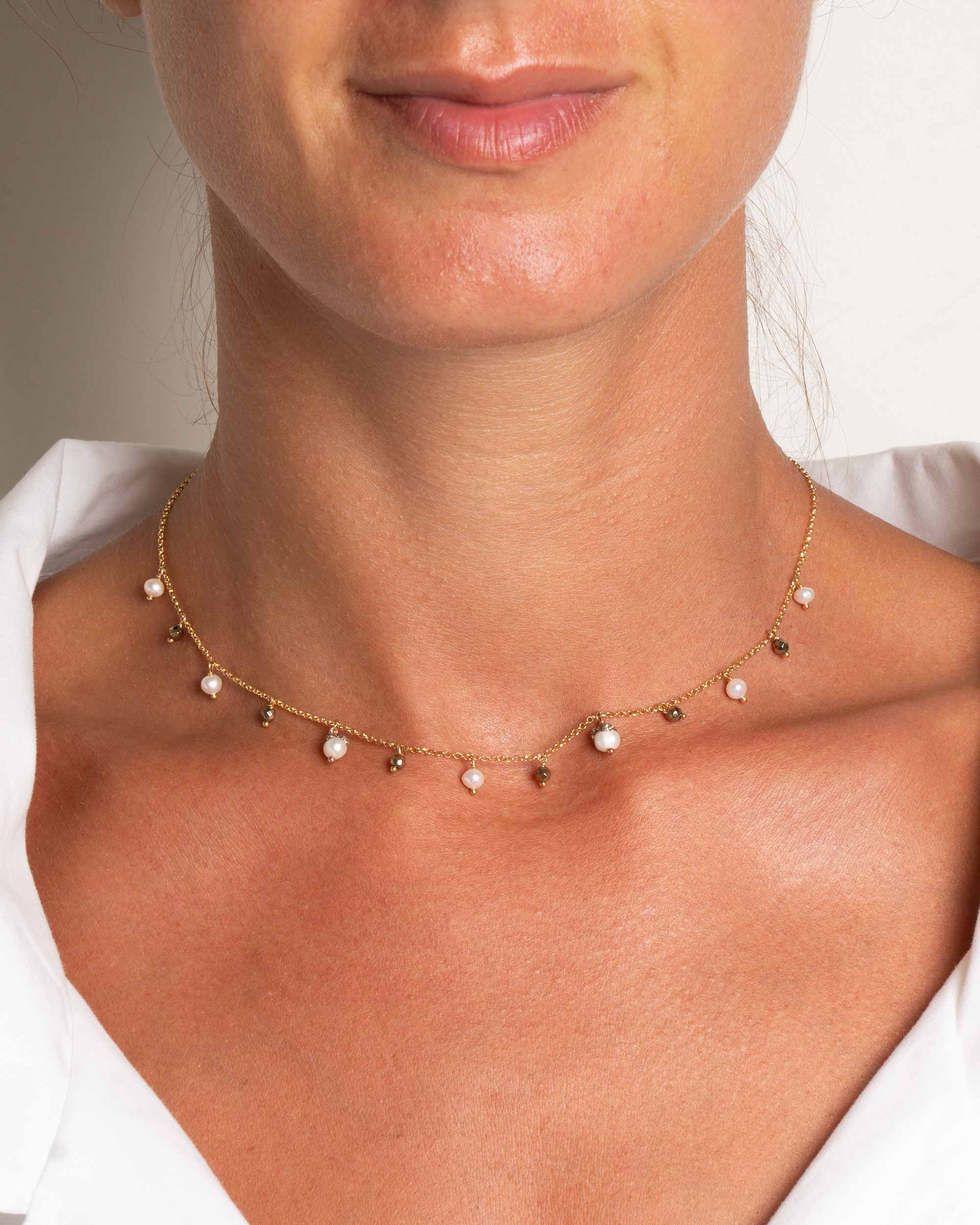 collana perla catena