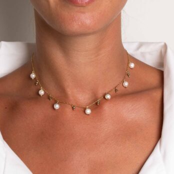 collana perla charms
