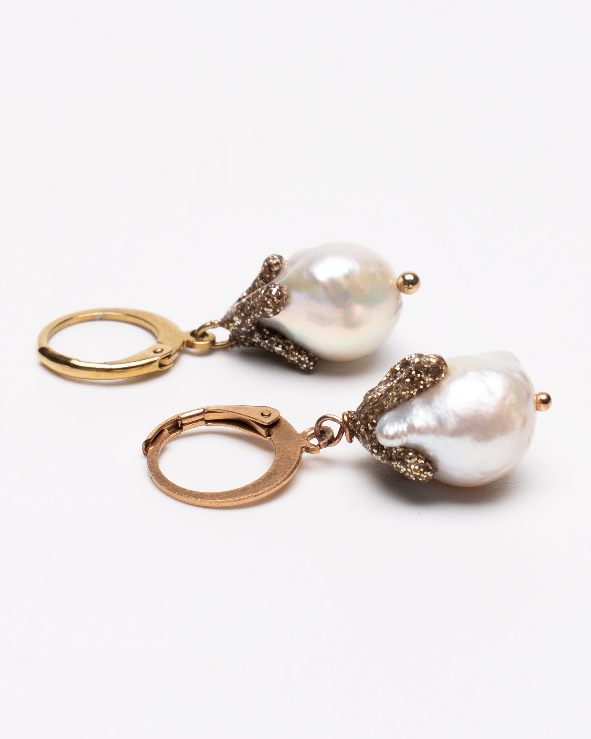 orecchini pastiglia chic perla