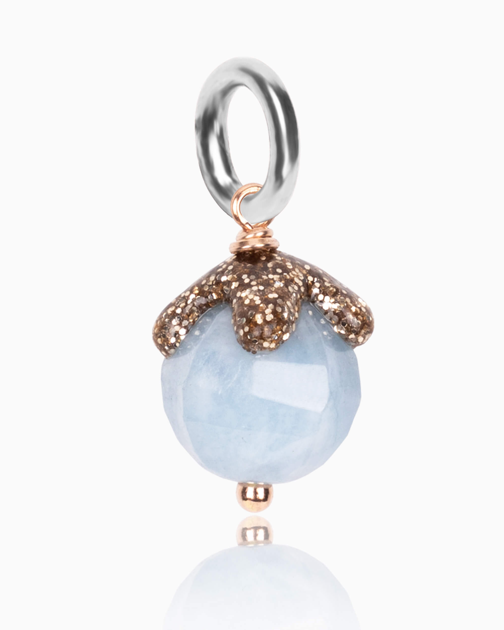 gioielli bee light charm pietre perle naturali