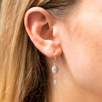 orecchini pietre naturali argento 925 anallergico gioielli bee light gioielleria fashion style