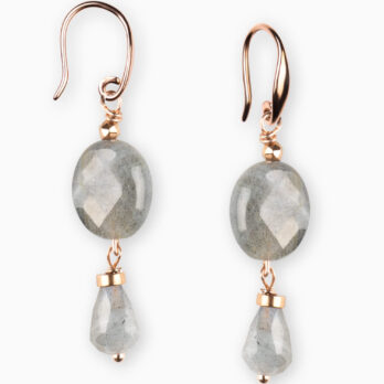 orecchini pietre naturali argento 925 anallergico gioielli bee light gioielleria fashion style