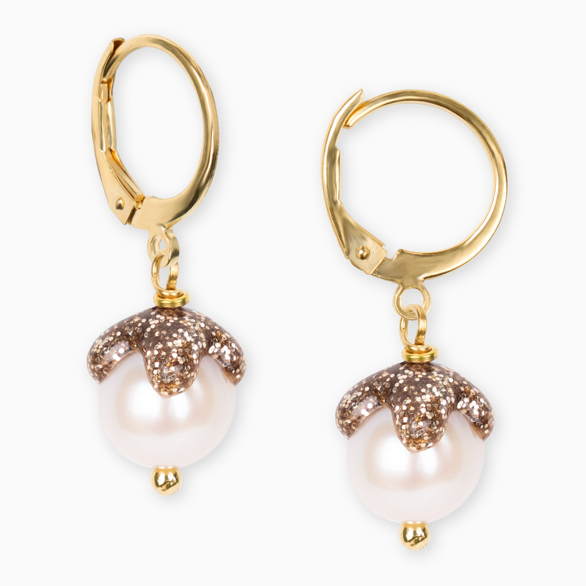 orecchini pastiglia chic perla